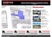 Sitio web de Inmobiliaria Habitar Propiedades