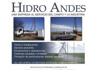 Sitio web de Hidro Andes Bombas Para Riego