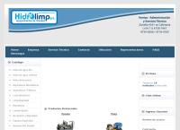 Sitio web de Hidrolimp S.r.l