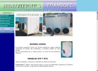 Sitio web de Hidrotermics Transgel