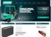 Sitio web de Hisan Autoelevadores Srl