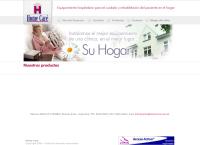 Sitio web de Homecare S.a.