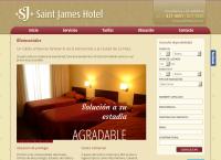 Sitio web de Hotel Saint James