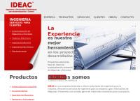 Sitio web de IDEAC S.R.L.