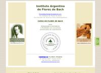 Sitio web de Instituto Argentino de Flores de Bach