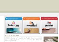 Sitio web de Kolor Max SA