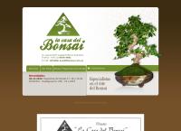 Sitio web de La Casa del Bonsai Talleres de Bonsai-Insumos-Jardinería Gral