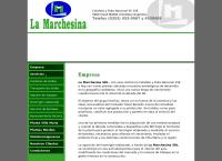 Sitio web de La Marchesina S. R. L. aridos