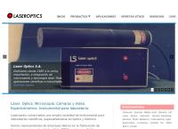 Sitio web de Laseroptics S.a
