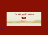 Sitio web de Cabañas la Villa de el Montañes