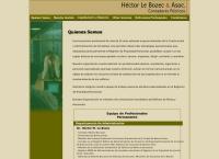 Sitio web de Le Bozec y Asociados administración y mantenimiento de edificios
