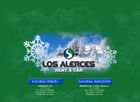 Sitio web de ALERCES rent a car Esquel - Alquiler de autos y camionetas en Esquel