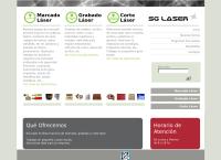 Sitio web de SG Laser grabado, marcado y corte laser