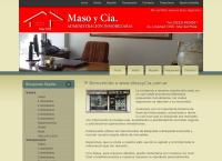 Sitio web de Administracion De Propiedades Maso Y Cia