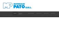 Sitio web de Materiales Pato S r l