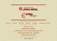 Sitio web de Mena Metal SRL