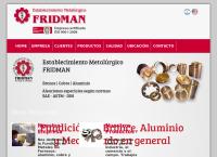 Sitio web de Establecimiento Matalurgico Fridman