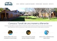 Sitio web de Cabañas Mi Descanso