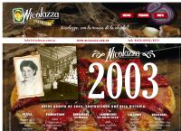Sitio web de Pizzeria Nicolazza