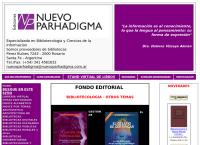 Sitio web de Nuevo Parhadigma Ediciones