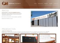 Sitio web de Oriental Muebles