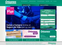 Sitio web de Origenes A.f.j.p