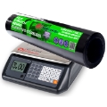 Film Stretch para embalaje negro coreless sin cono 50cm 3Kg