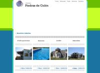 Sitio web de Piedras de Colon