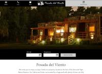 Sitio web de Posada del Viento Un Paraiso en el Centro de la Pcia de Bs As