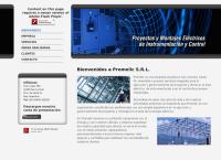 Sitio web de PROMELIC S.R.L. montajes electromecánicos
