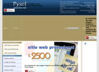 Sitio web de Pyxel Desarrollos Web-asesoramiento integral