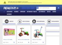 Sitio web de REAL COLOR insumos de computación y electrónica