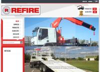Sitio web de Refire Hidromecanica S.r.l