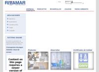 Sitio web de Adhesivos Rivamar Sa
