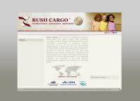 Sitio web de Rush Cargo SRL
