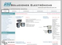 Sitio web de Soluciones Electrónicas automatización industrial