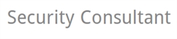 Security Consultant SA - Serv Logistico