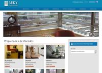 Sitio web de Seky Propiedades Inmuebles Industriales