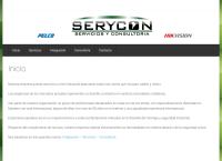 Sitio web de Serycon SRL -camaras de seguridad