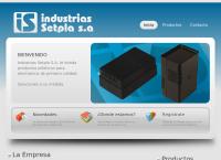 Sitio web de Industrias Setpla Sa
