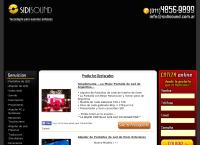 Sitio web de Sidisound Imagen y Sonido