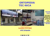 Sitio web de Ortopedia Tecnica