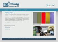 Sitio web de Tecno Vinil S.a