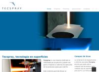 Sitio web de Tecspray S.R.L