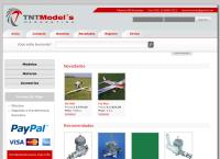 Sitio web de Tnt Model's