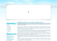 Sitio web de Trae S.A. Logistica