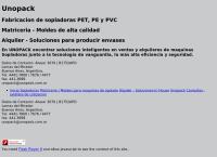 Sitio web de Unopack de Nieves y Moyano