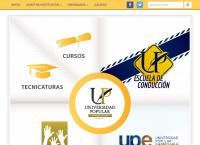 Sitio web de Universidad Popular de Resistencia