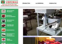 Sitio web de Vibro Maq