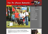Sitio web de Von Der Fussen Rottweiler
